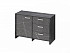 Тумба двухсекционная FI-12-01.G. Фурнитура INOX