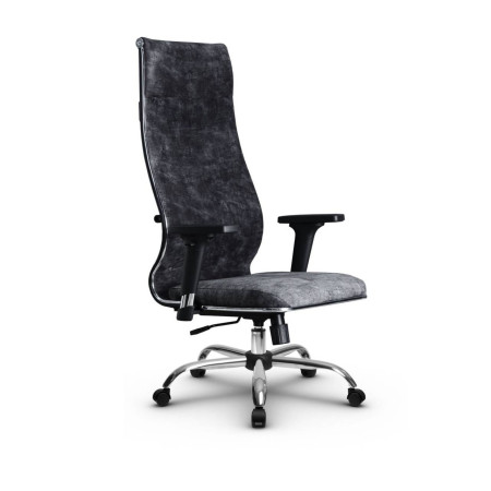 Фото metta l 1m 42/2d_17833_велюр bravo - темно-серый_велюр bravo - темно-серый